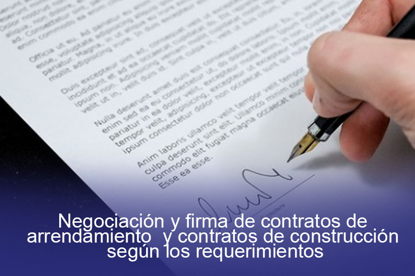 firma de contratos
